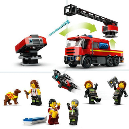 LEGO City - Fire Station with Fire Truck (60414)