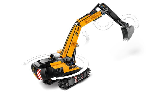 LEGO City - Yellow Construction Excavator (60420)