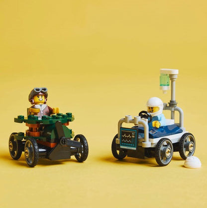 LEGO City - Airplane VS. Hospital Bed Race (60459)