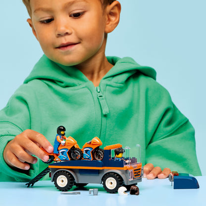 LEGO City - Motorcycle Transporter (60491)