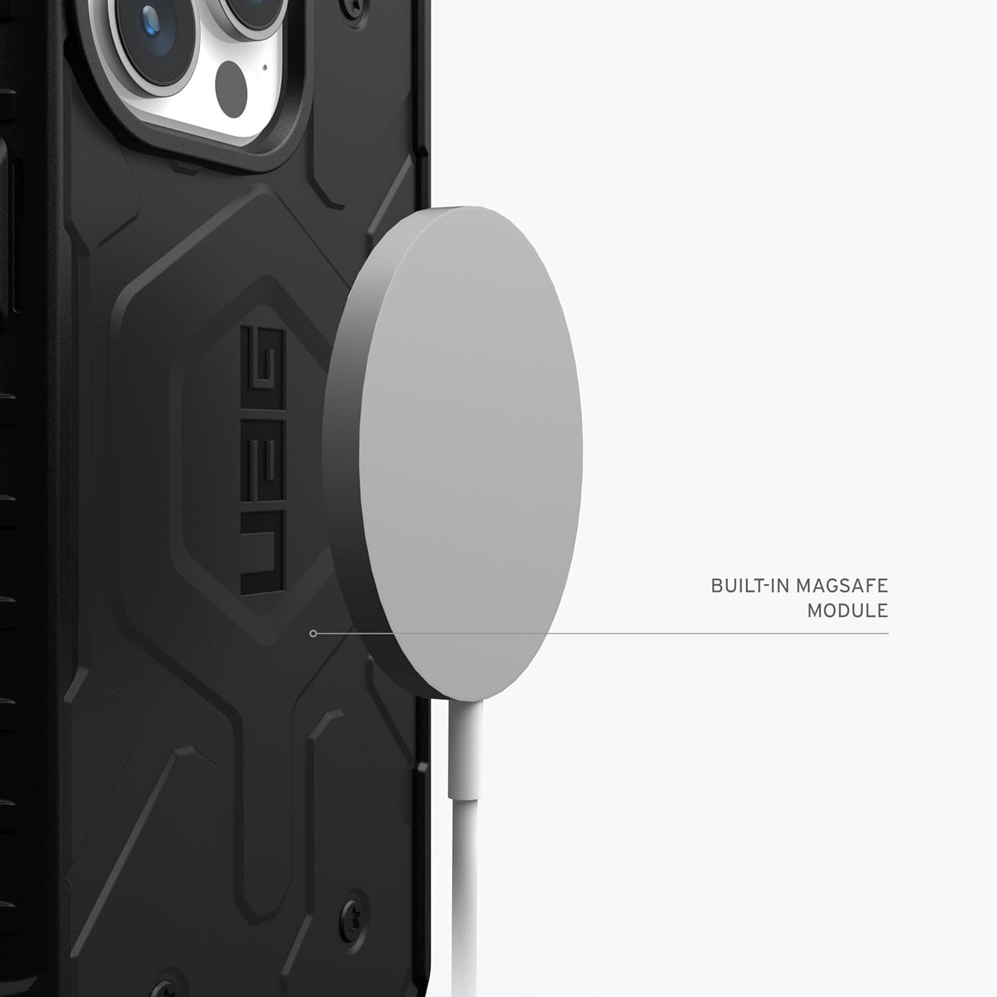 UAG - iPhone 15 Pro Pathfinder MagSafe Case - Black