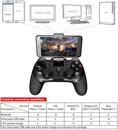 Ipega - 3 in 1 Wireless Controller PG-9076