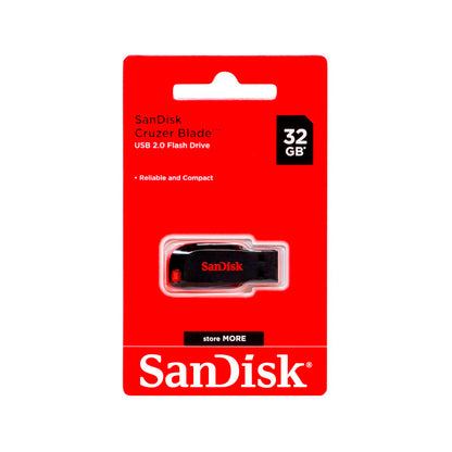 SanDisk - Cruzer Blade USB Flash Drive - 32GB