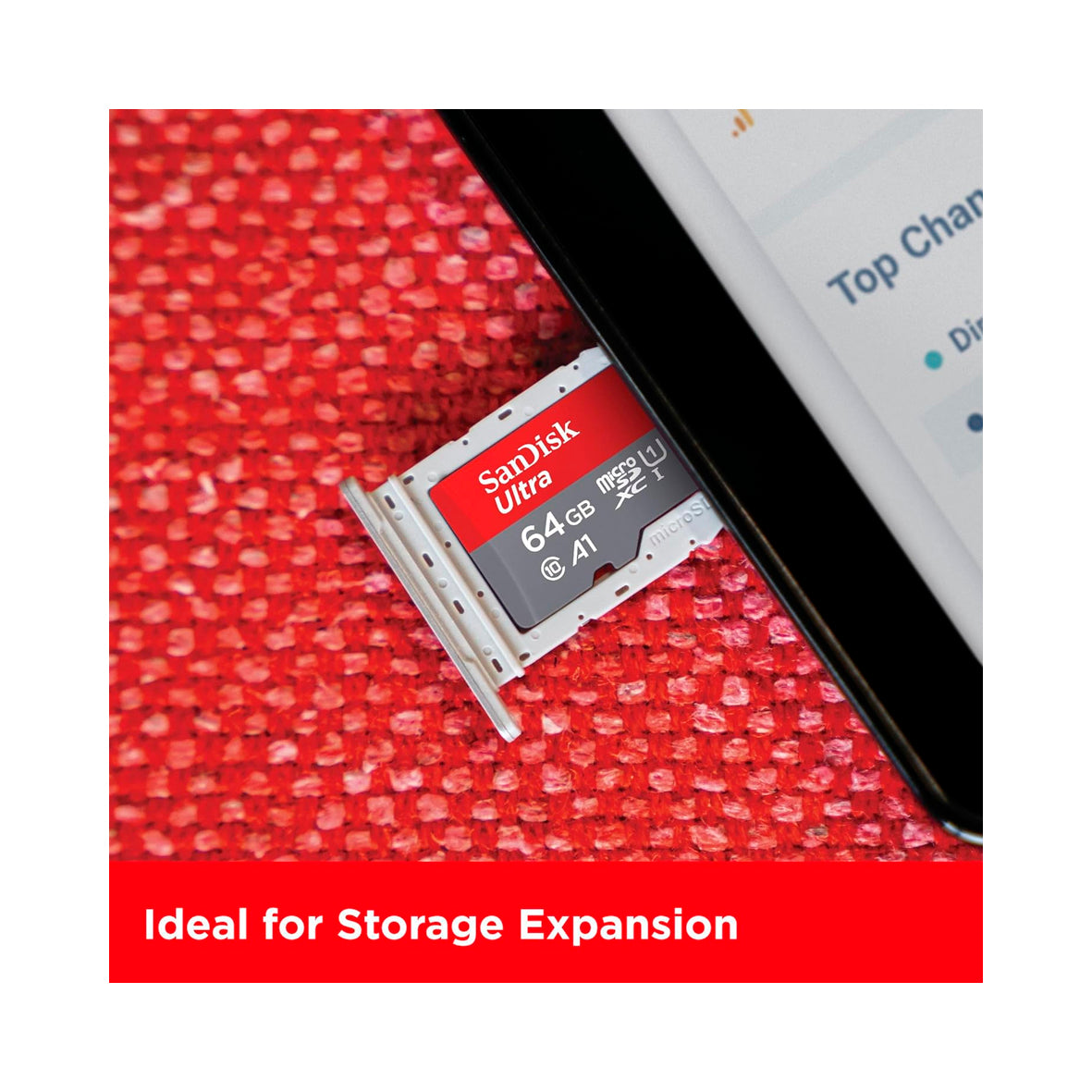 SanDisk - Ultra 64 GB Micro SDXC Card