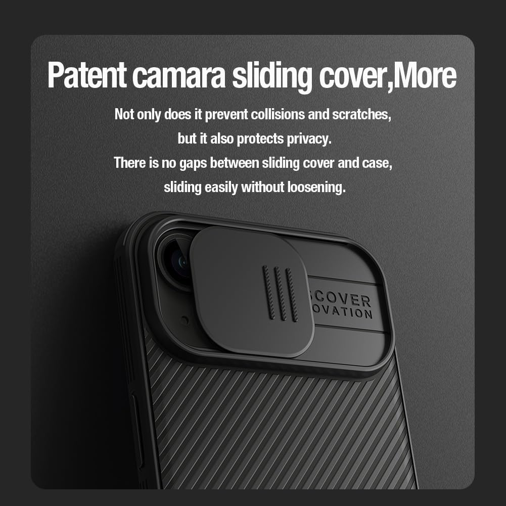 Nillkin - iPhone 16 CamShield Pro Magnetic Case - Black