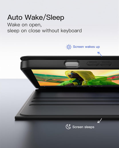 Inateck - Samsung Tab A9+ Case + Keyboard