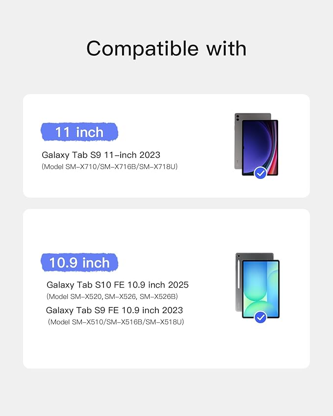 Inateck - Samsung Tab S10FE/S9FE/S9