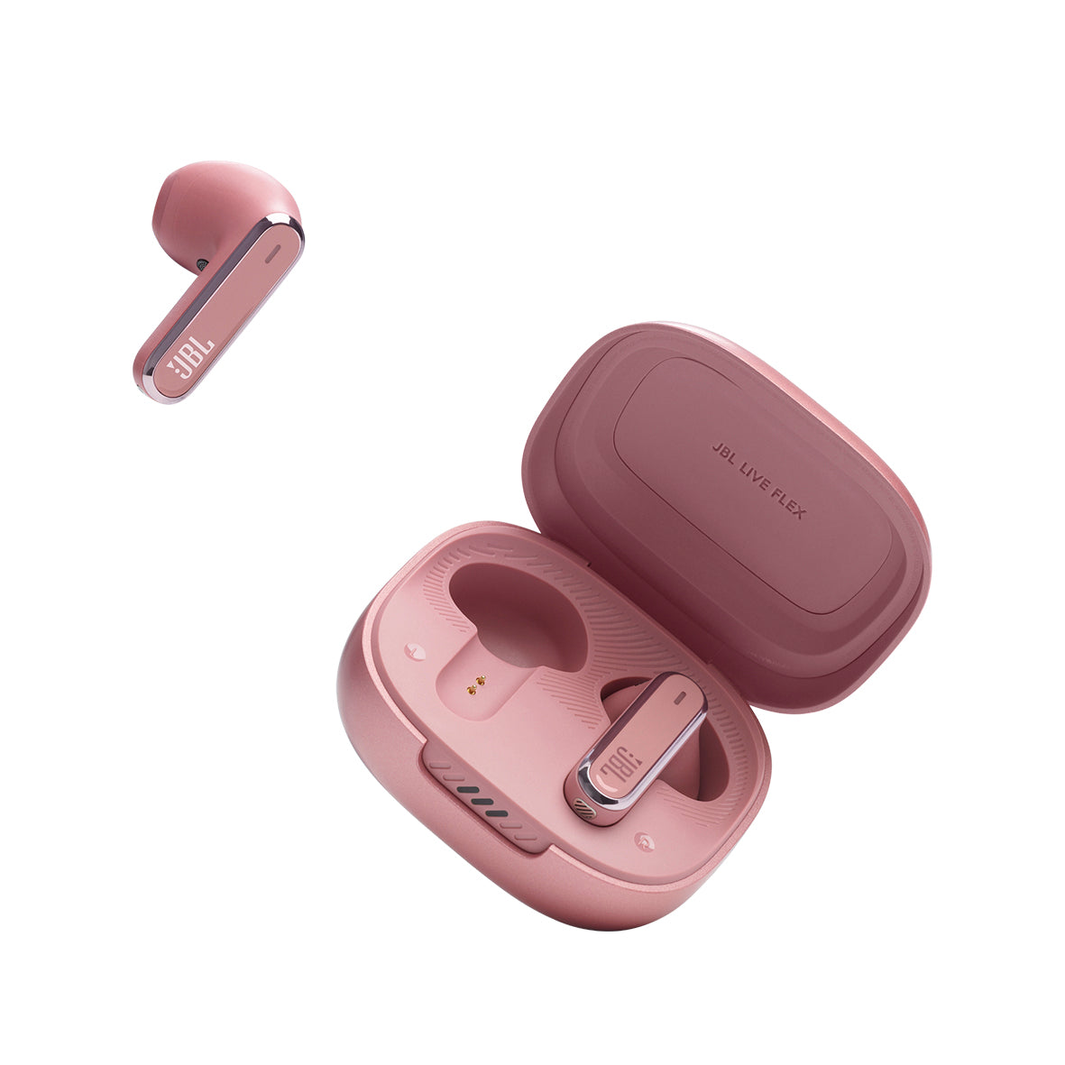 JBL - Live Flex - Bluetooth Noise Cancelling Earphones - Rose