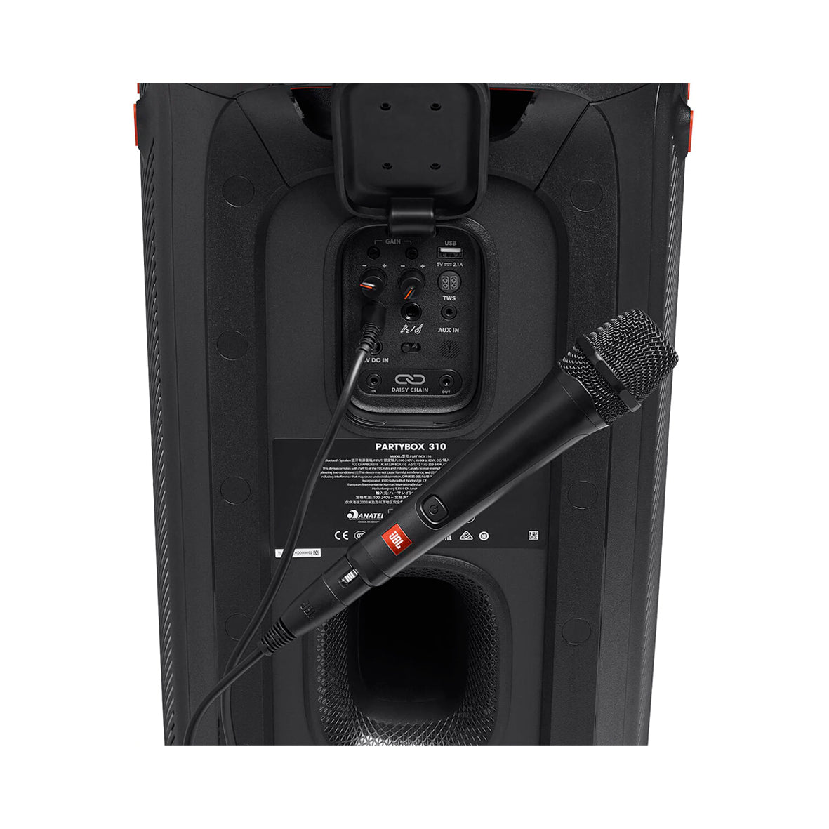 JBL - Wired Dynamic Vocal Microphone PBM100 - Black