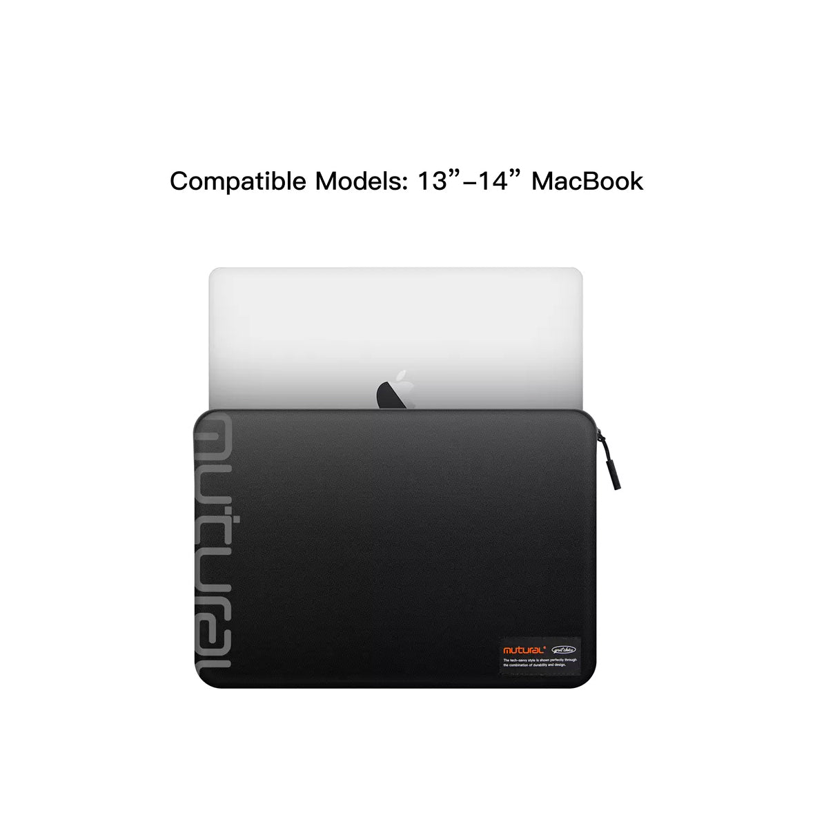 Mutural - Minimalist - Up to 14" Universal Notebook & Laptop Sleeve