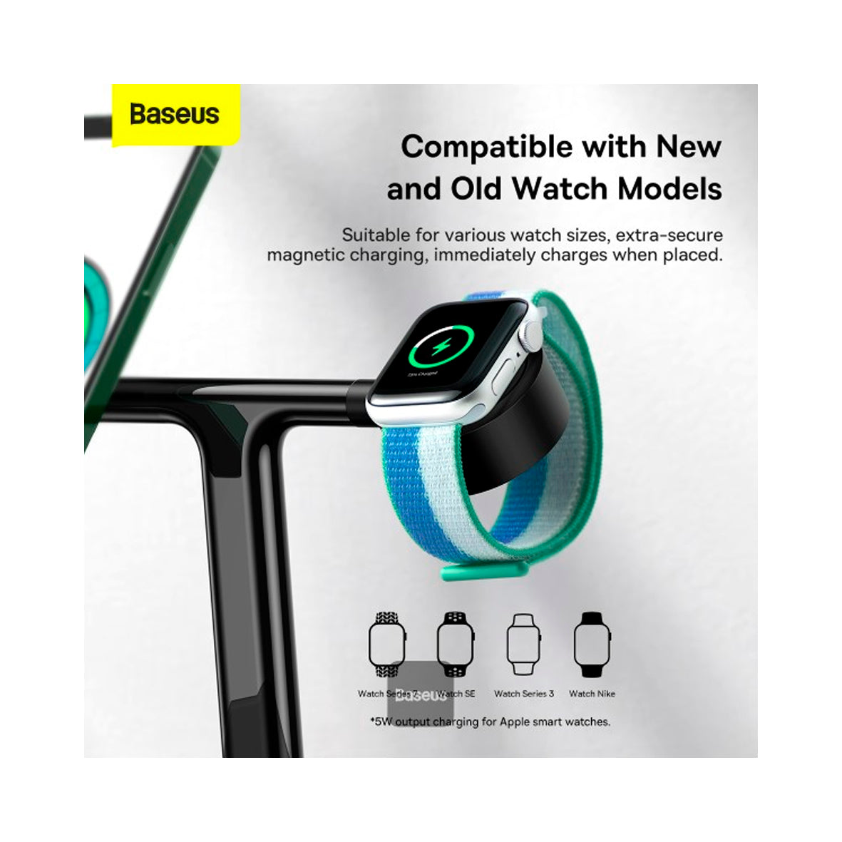 Baseus - Swan 3 in 1 Wireless