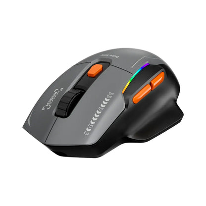 Marvo - Scorpion M368W Duke 50W Wireless Mouse - Black/Orange