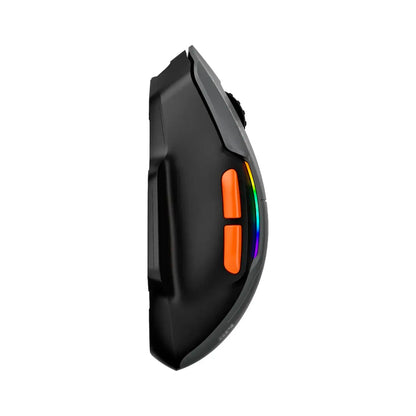 Marvo - Scorpion M368W Duke 50W Wireless Mouse - Black/Orange