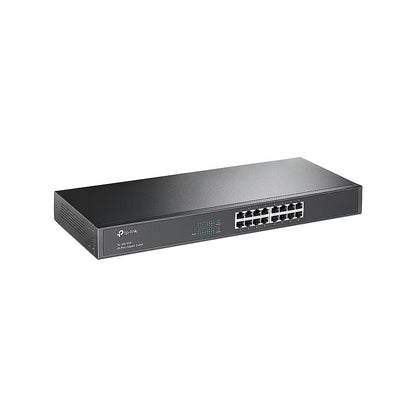 Tp-Link - 16-Port Gigabit Unmanaged Rackmount Switch TL-SG1016 - Charcoal