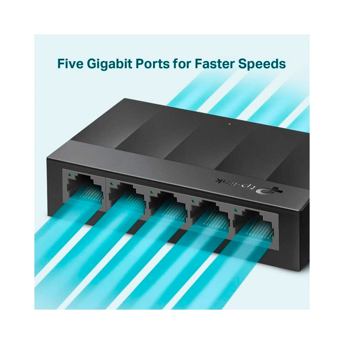 Tp-Link - 5-Port Gigabit Desktop Switch - Black