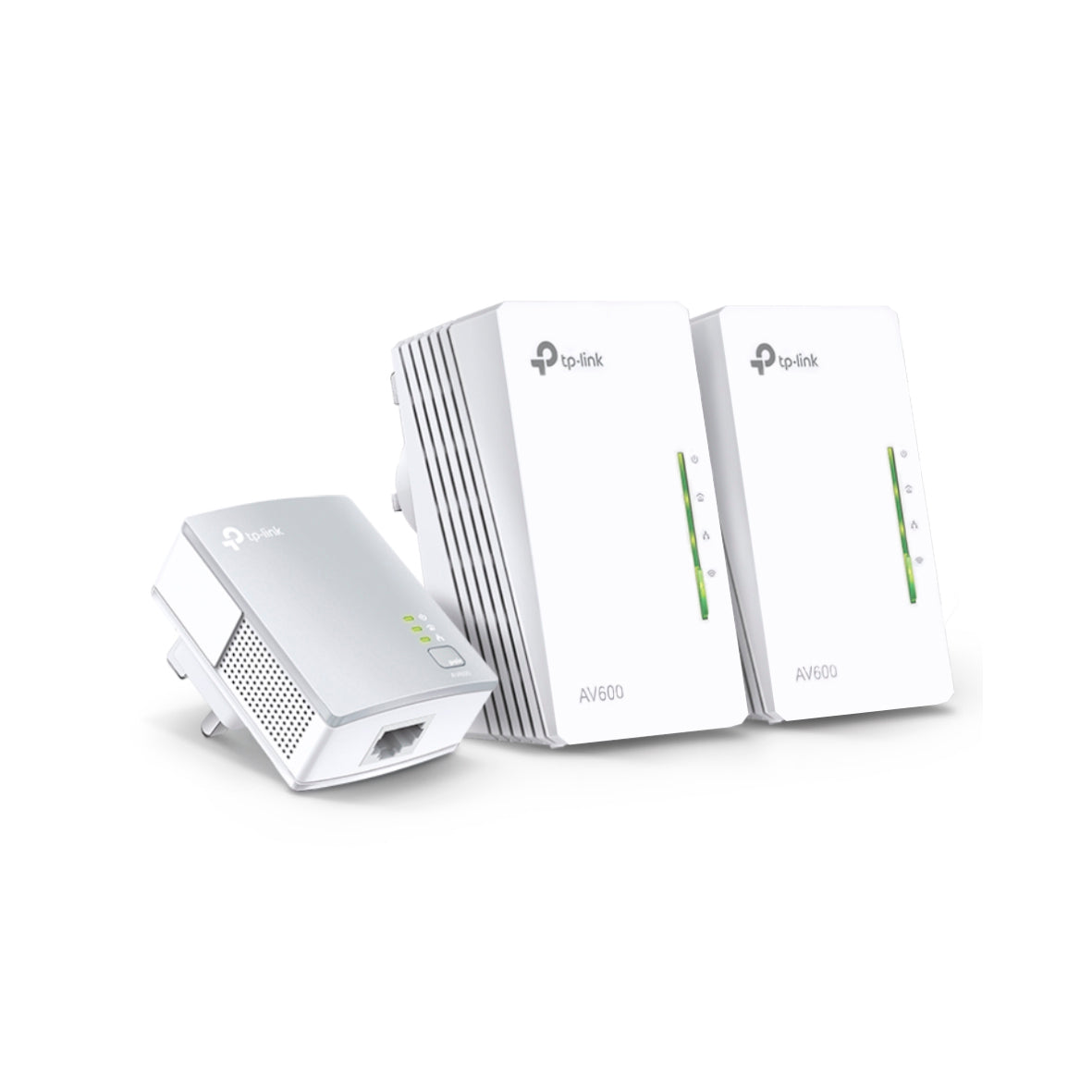Tp-Link - Powerline Adaptor WiFi Extender 3-Pack Kit  - White