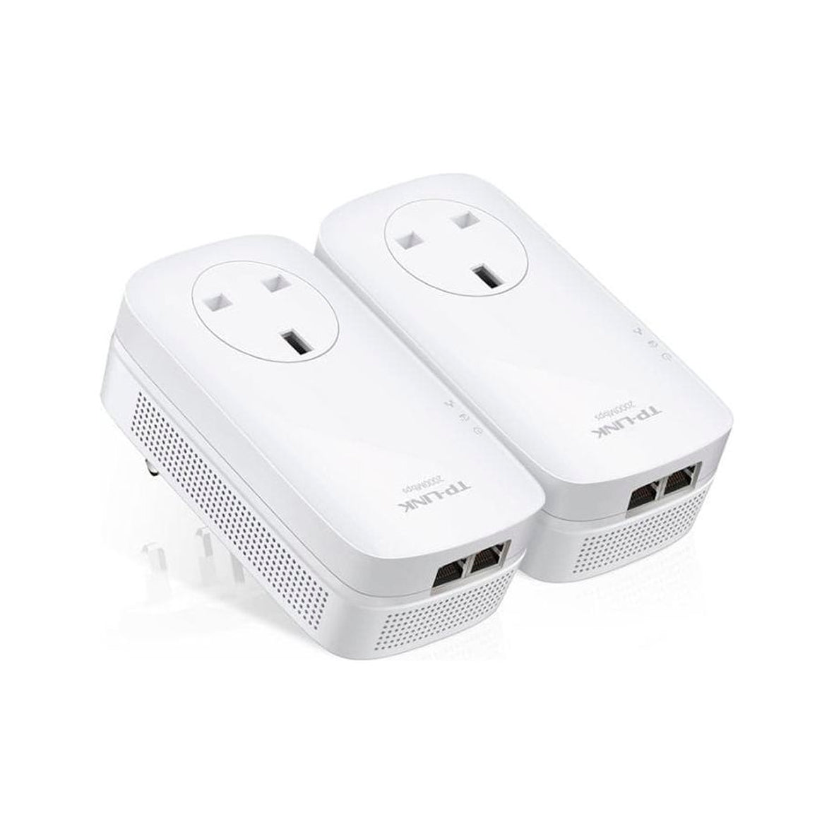 Tp-Link - Powerline Kit with Passthrough  TL-PA9020P - White