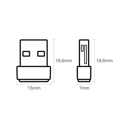 TP-Link - AC600 Nano Wireless USB Adapter - Archer T2U Nano