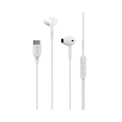 Devia - Earphones wired Kintone USB-C With Microphone