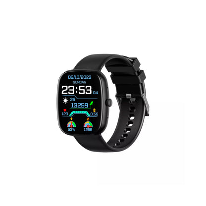 Devia - WT5 - Wireless Calling Bluetooth Waterproof Smartwatch - Black