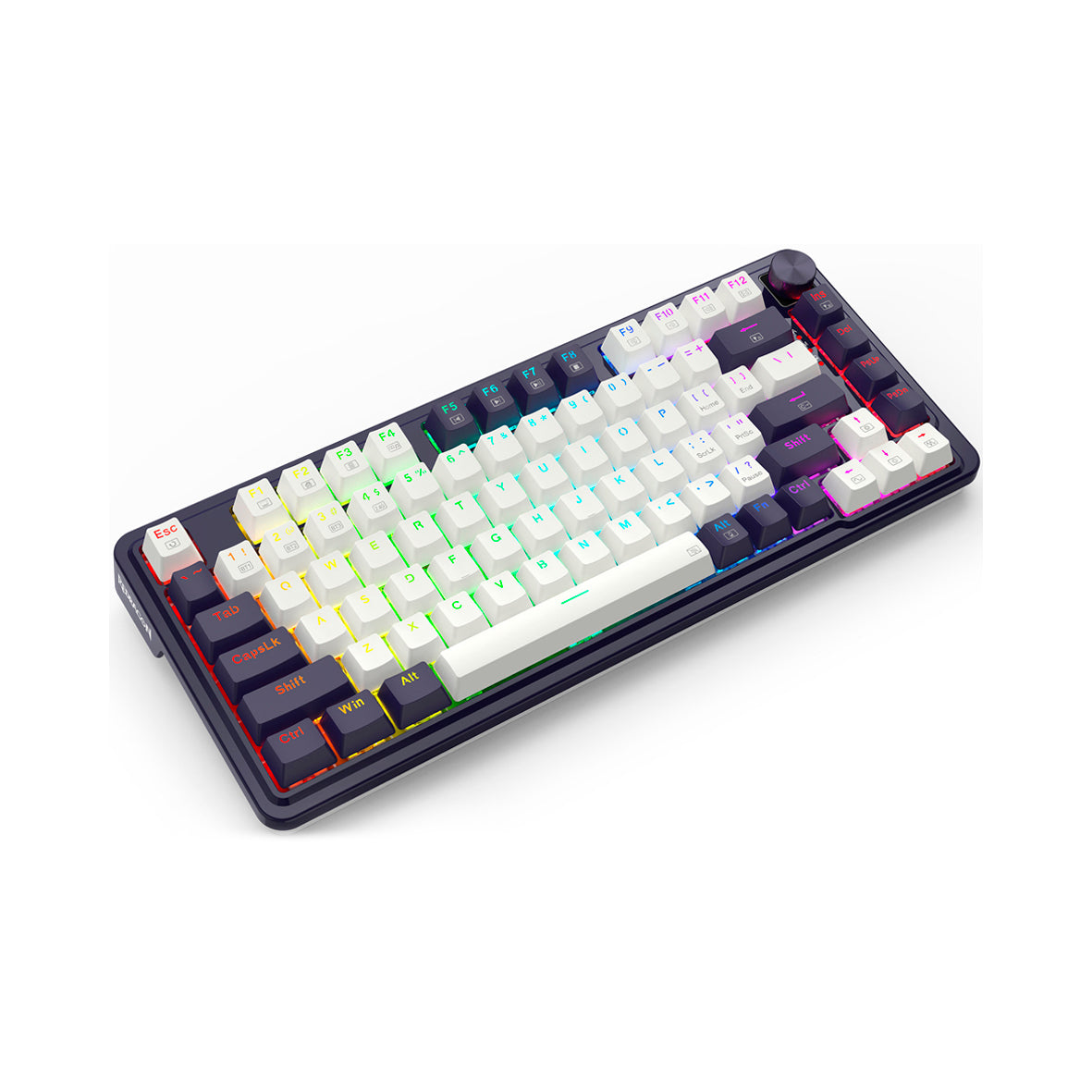 Redragon - K673 Ucal Pro 75% Wireless Gasket RGB Gaming Keyboard - Black