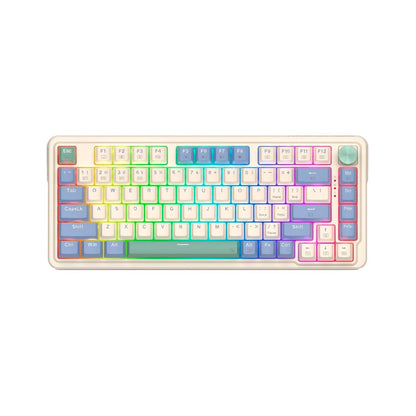 Redragon - K673 Ucal Pro 75% Wireless Gasket RGB Gaming Keyboard - White