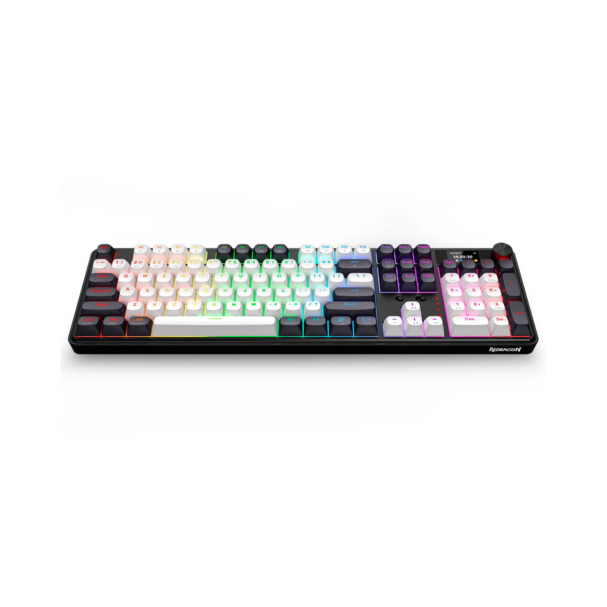 Redragon - K761 Wyvern LCD Pro Wireless Gasket Gaming Keyboard