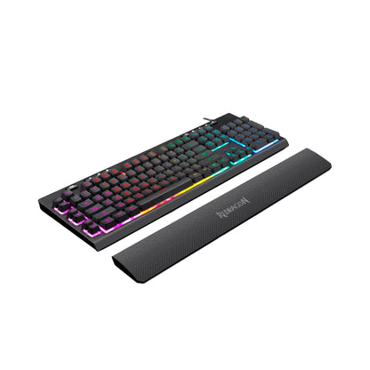 Redragon - K512 Shiva RGB Blacklit Membrace Gaming Keyboard