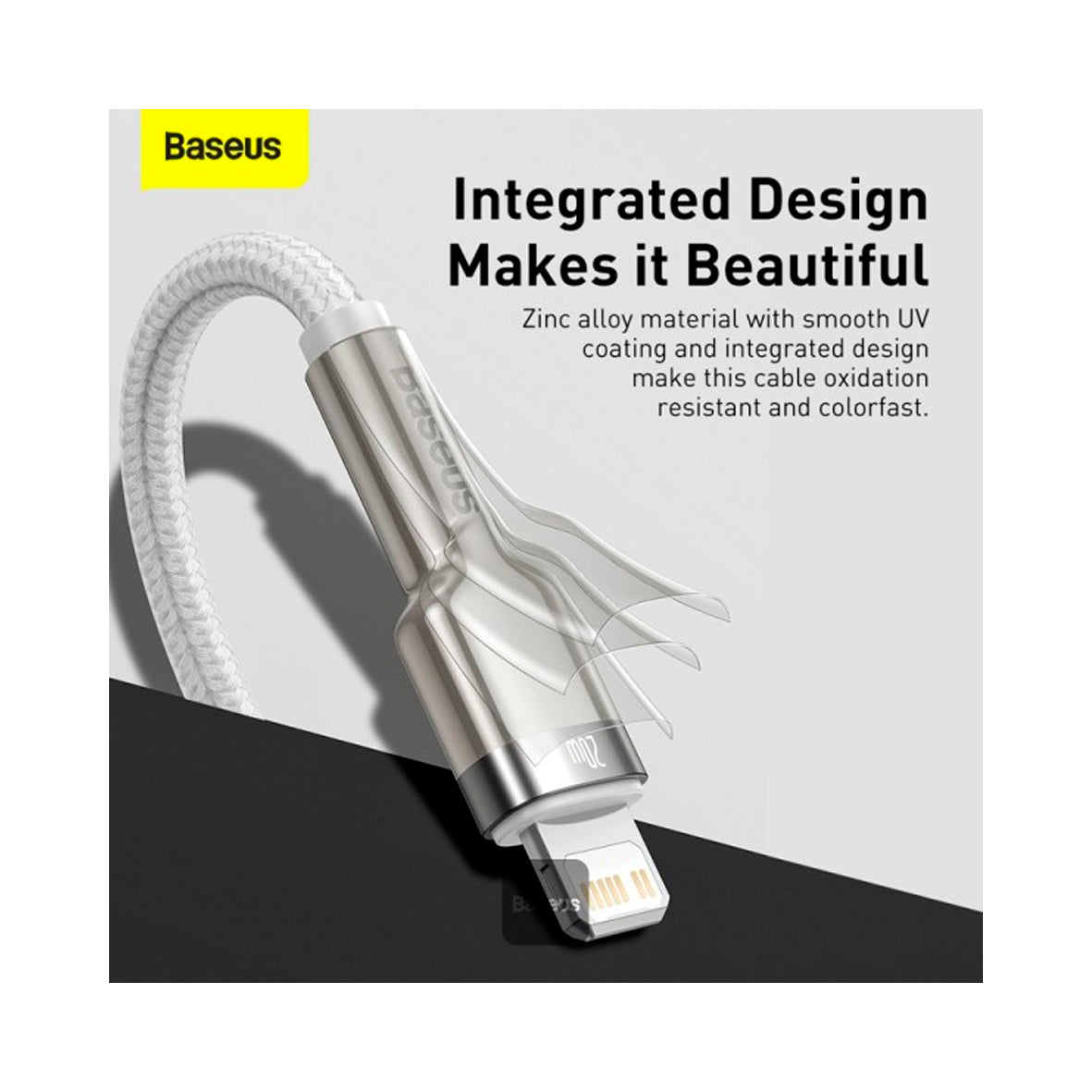Baseus - Metal Series Type-C to Lightning iPhone PD 20W 2M