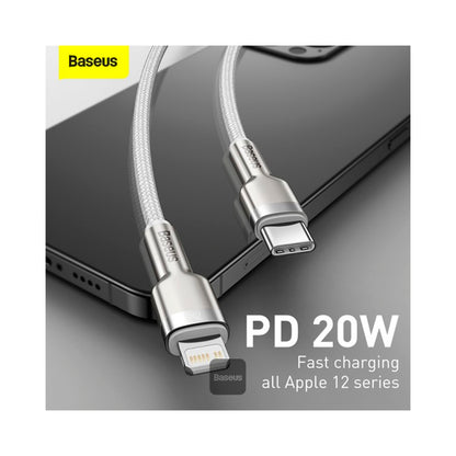 Baseus - Metal Series Type-C to Lightning iPhone PD 20W 2M