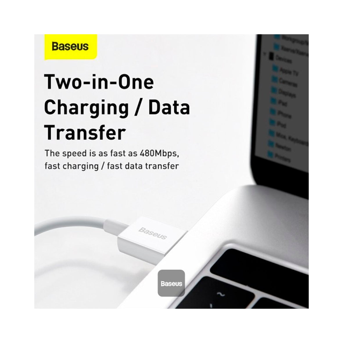 Baseus - Superior Series USB to Lightning-Fast Charging 2.4A