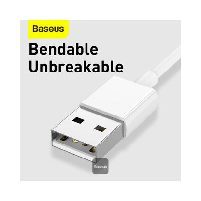 Baseus - 3 in 1 Cable 1.5 m - White