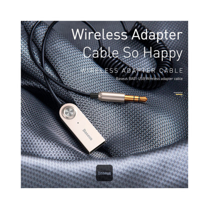 Baseus - Bluetooth 5.0 Audio Receiver Cable AUX Jack Audio Adapter