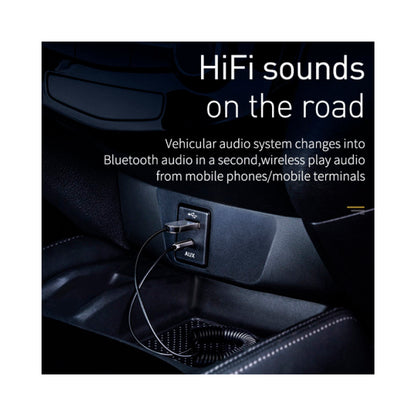 Baseus - Bluetooth 5.0 Audio Receiver Cable AUX Jack Audio Adapter