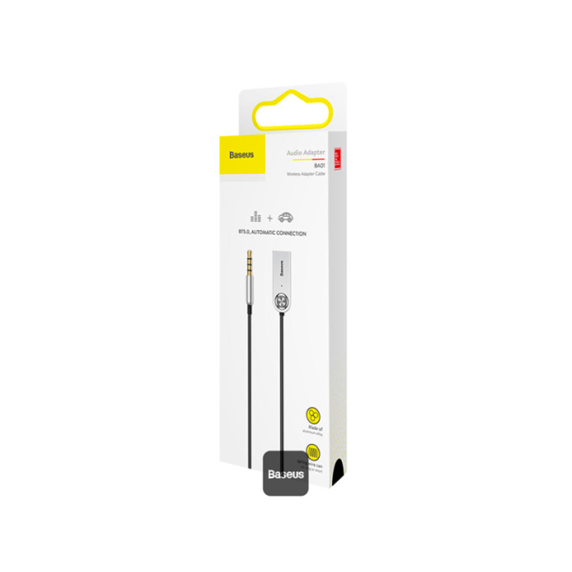 Baseus - Bluetooth 5.0 Audio Receiver Cable AUX Jack Audio Adapter
