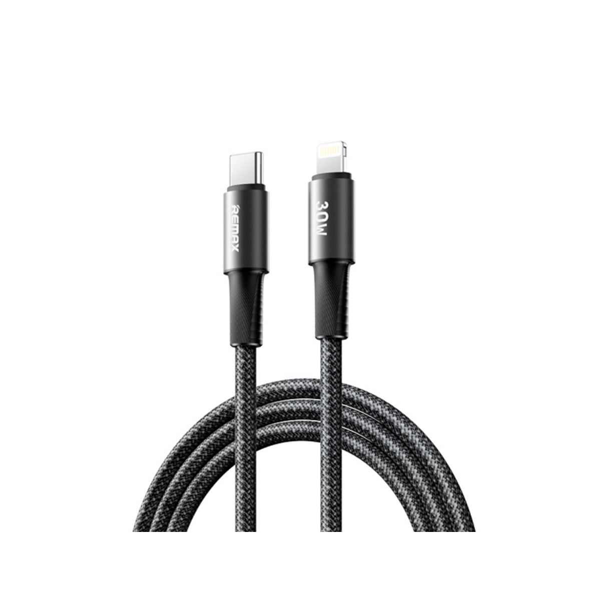 Remax - CB25 30W Fast Charging USB-C To Lightning 1.2M - Black