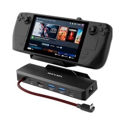 Wavlink - Steam Deck Dock 6in1 Docking station For Steam Deck ROG Ally