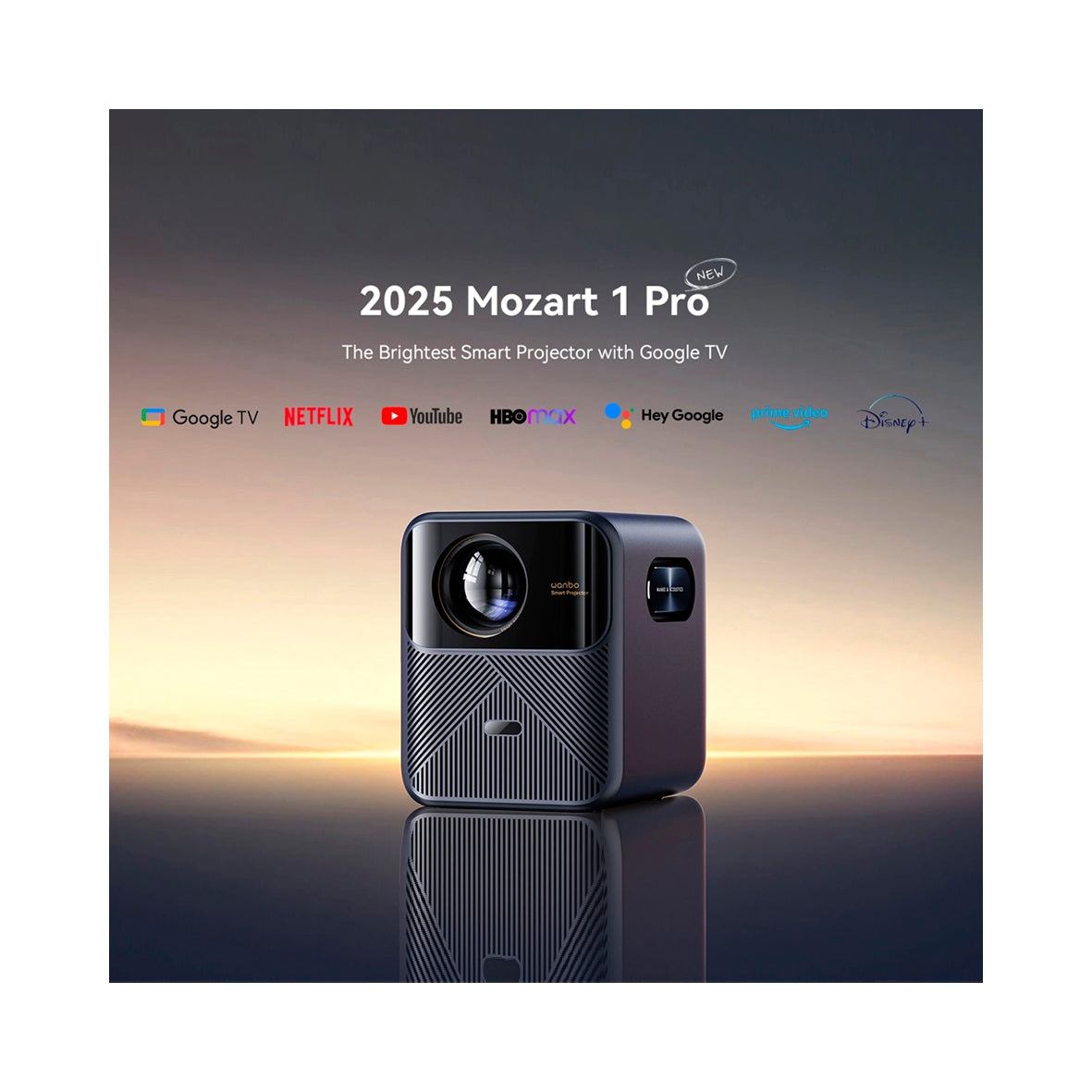 Wambo Mozart 1 Pro Projector Dark Blue