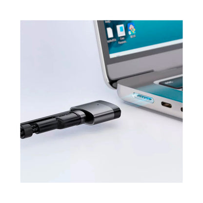 Acefast - 2 In 1 Cable - USB-C To USB-C & MagSafe 3 Braided Cable - Black
