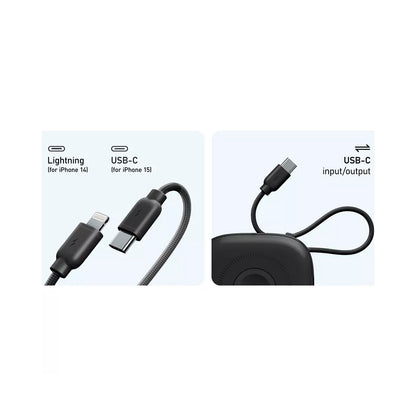 Veger - Magcore - 10,000mAh PD Wireless Charging Powerbank - Black