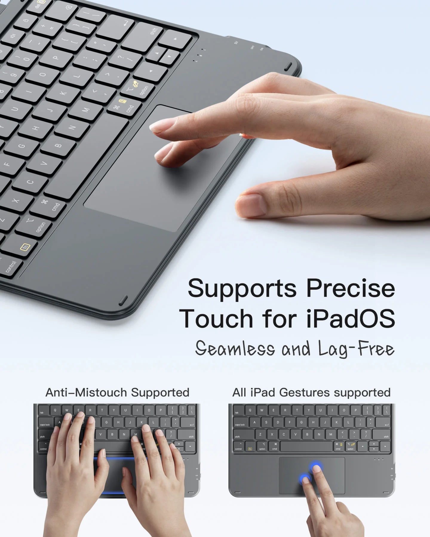 Inateck - Ipad 10/11 th Gen Keyboard Case