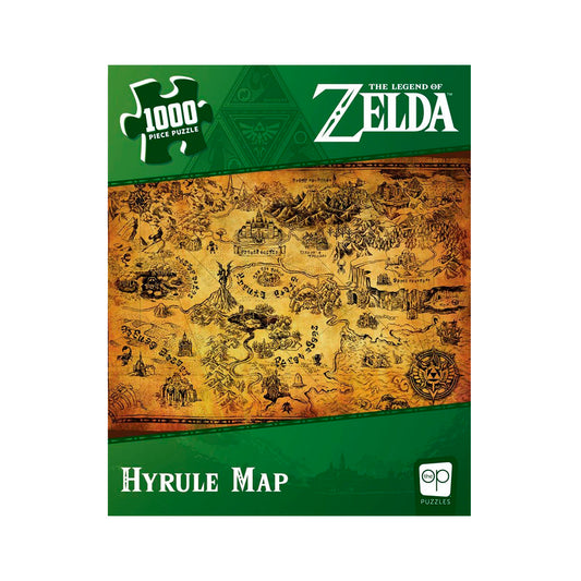 USAOpolly - Zelda Hyrule Map - 1000 Pieces Puzzle