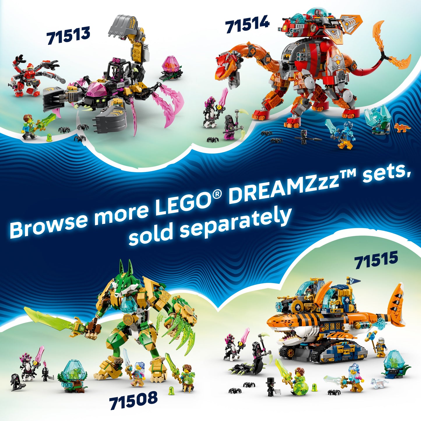 LEGO Dreamzzz - Crocodile Submarine (71512)