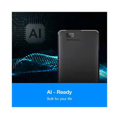 WD Elements - 2 TB Portable Hard Drive