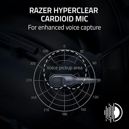 Razer -  Blackshark V2 X - Wired Console Esports Headset - Black
