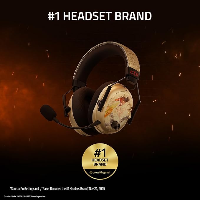 Razer - Blackshark V3 PRO - Wireless ANC Esports Headset - Counter Strike 2
