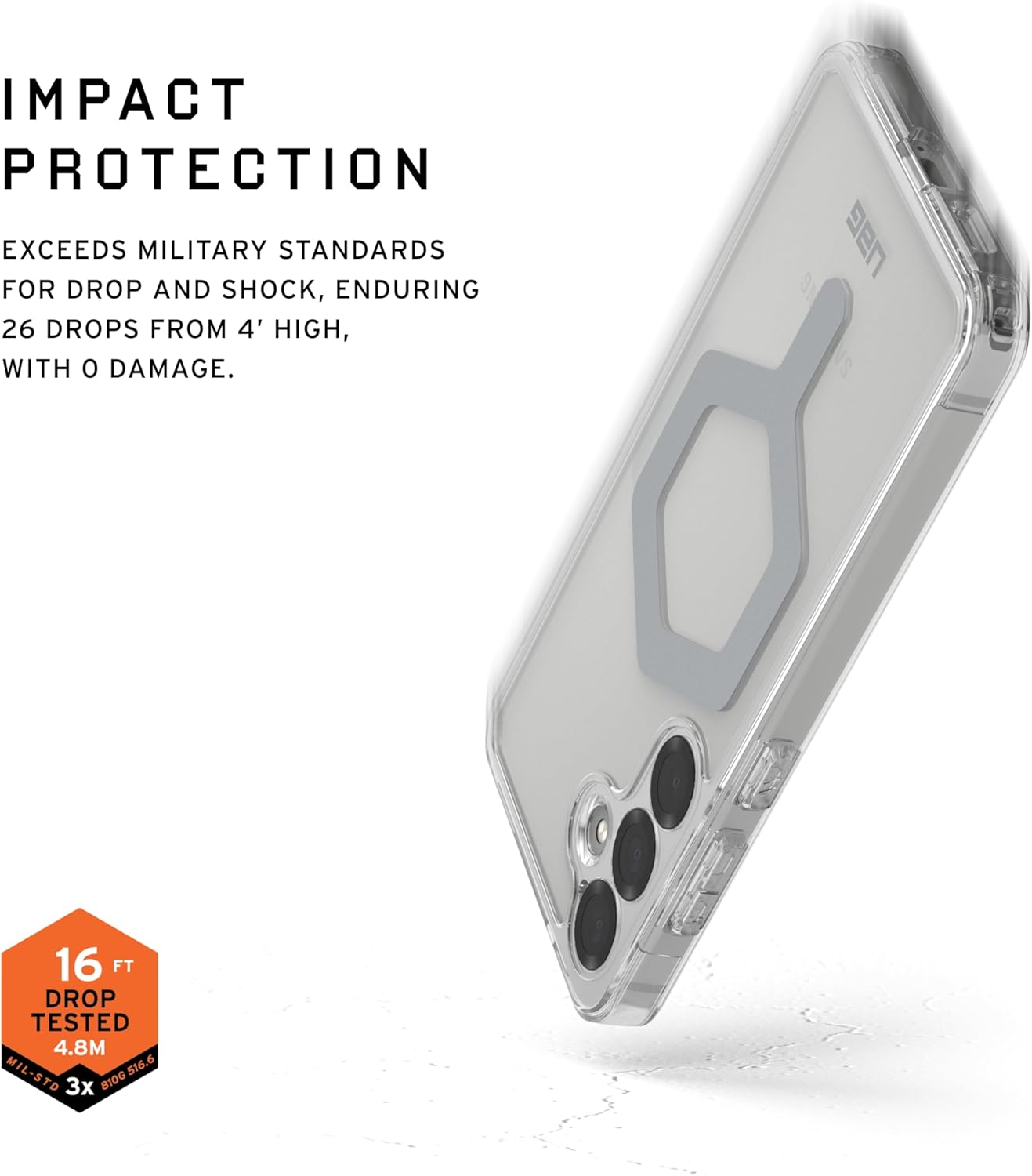 UAG - Samsung Galaxy S25+ 5G Plyo Pro MagSafe Case - Transparent