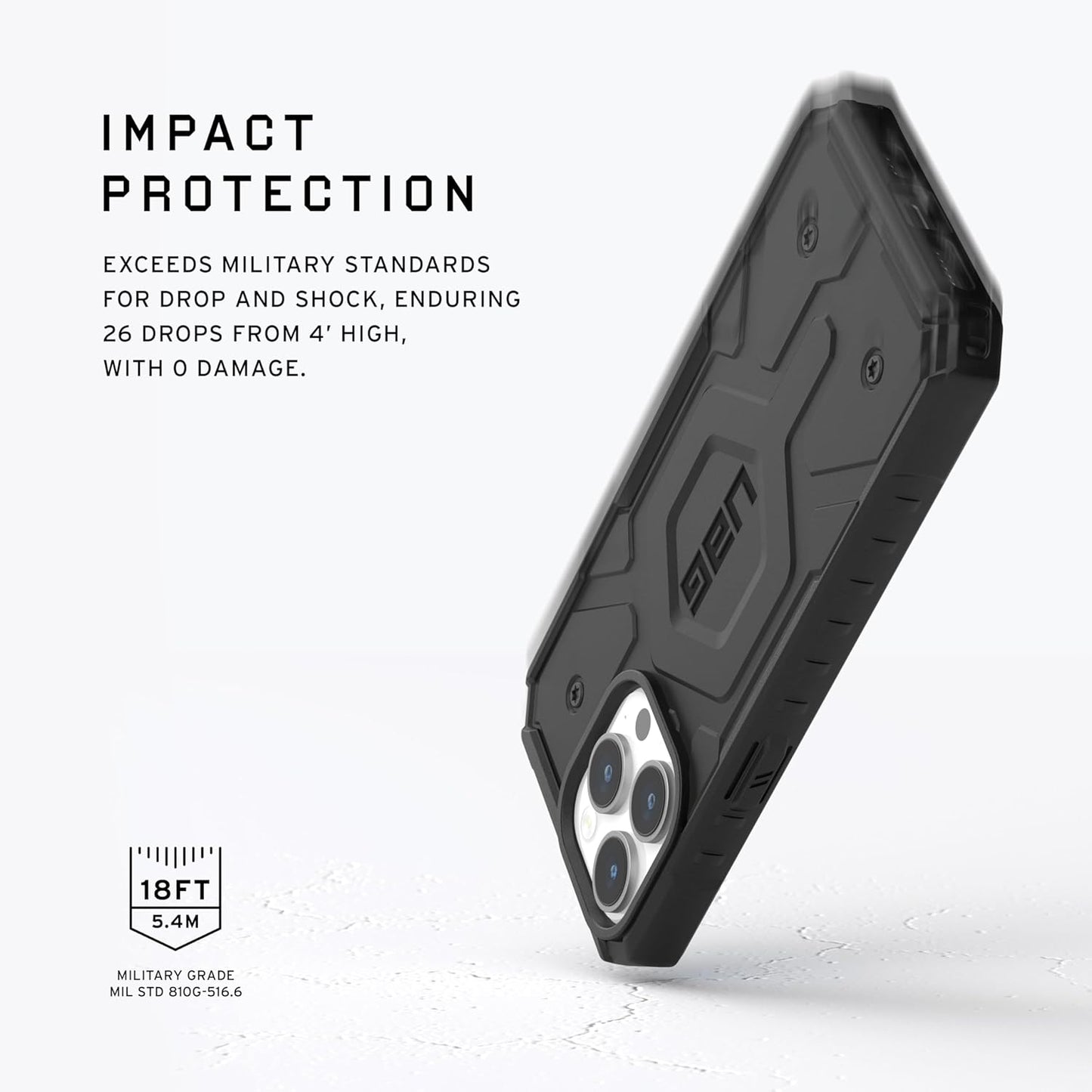 UAG - iPhone 15 Pro Pathfinder MagSafe Case - Black