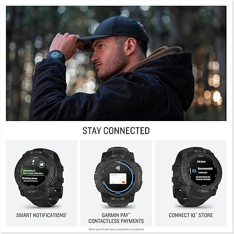 Garmin - Instinct 3 Amoled Tactical