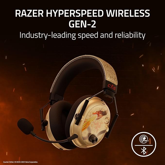 Razer - Blackshark V3 PRO - Wireless ANC Esports Headset - Counter Strike 2
